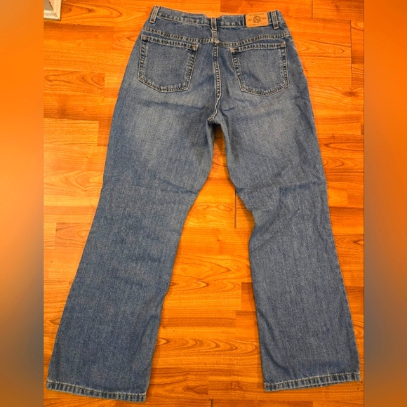 Eddie Bauer Mid-wash Wide-leg Jeans - Picture 2 of 4